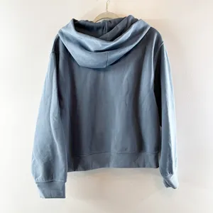 Lululemon Athletica Steady State Oversized Pullover Hoodie Steel Blue Small thumbnail 4