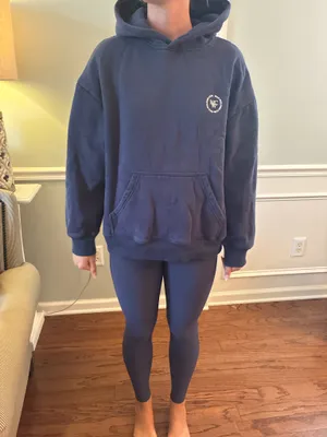 Wilo set - leggings and hoodie in navy thumbnail 3