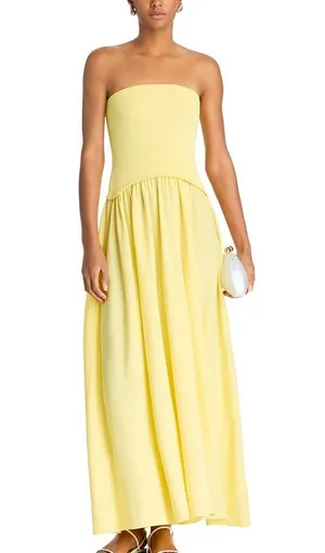 Solid & Striped Strapless Soglio Dress thumbnail 3
