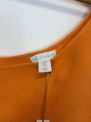 NWT House of Harlow Orange One Shoulder Crop Top thumbnail 5