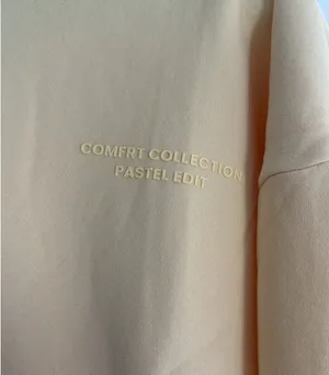Comfrt Medium Pastel Hoodie - Mega in Canary Yellow thumbnail 5