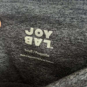 JoyLab Dark Heathered Gray Active Pants Athleisure Tights Workout Small thumbnail 5
