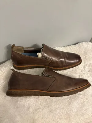 Hush Puppies Shoes Casual brown leather shoe sz 9 loafers thumbnail 2