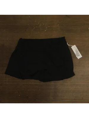 NWT Anne Cole Womens Soft Wide Band Swim Skirt Bikini Bottom MYMB41401 Black XL thumbnail 2