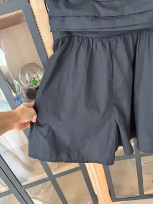 Abercrombie emerson strapless romper spaghetti straps skort grip pockets thumbnail 3