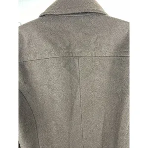 Anne Klein Brown Double Breasted Short Length Wool Blend M Lined Peacoat thumbnail 6