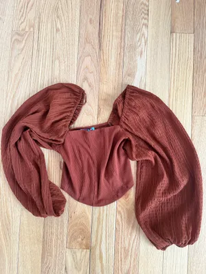 Urban Outfitters Corset Top Crop thumbnail 2