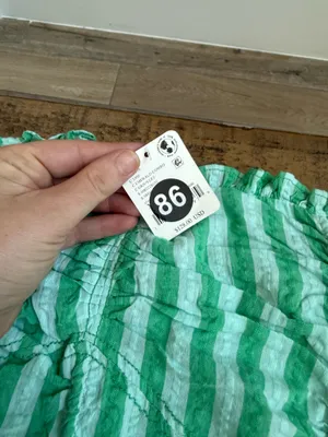 Free People Green Striped Sundress thumbnail 2