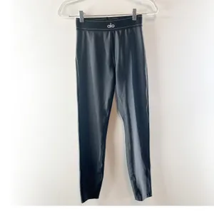 Alo Airlift High-Waist Suit Up Leggings Anthracite Black / Grey Small thumbnail 2