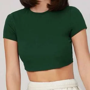Basic Green Baby Tee thumbnail 1