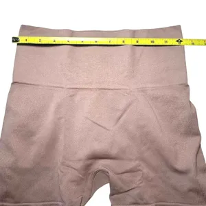 NWOT SET Active SCULPTFLEX Bike Shorts Small Taupe Brown Seamless High Rise thumbnail 6