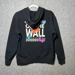 Vans‎ Off The Wall Butterfly Graphic Hoodie Black XS Skater Sweatshirt thumbnail 7