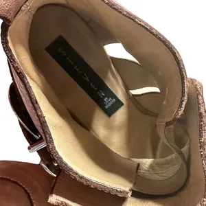 STEVEN‎ By Steve Madden Cut Out Ankle Boots Distressed leather Women's Size 38 thumbnail 8