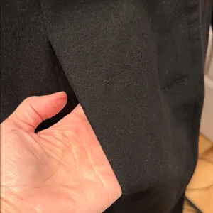 Lauren‎ Ralph Lauren Black Pea Coat thumbnail 5