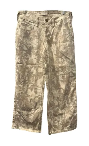 Hollister NWOT Low Rise Baggy Jeans Camo Real Tree Denim Y2K Size 2 26 Short thumbnail 1