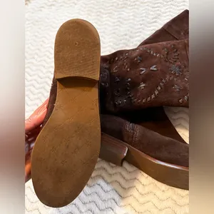 Jack Rogers Dark Brown Over the Knee Boots thumbnail 2