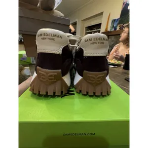 Sam Edelman Langley 3 sneakers café noir brown Size 8.5 thumbnail 5