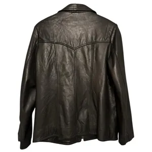 Tuskany Vintage Women’s Size M Black Leather Jacket thumbnail 3