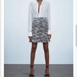 Zara ruffle mini skirt thumbnail 4
