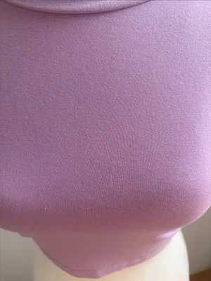 Ambiance Lavender Short Sleeve Cropped Tee thumbnail 2