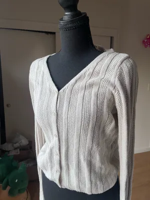 Cardigan Tan Size XS thumbnail 3