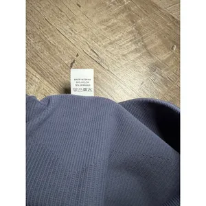 Unbranded Ribbed High Waisted Seamless‎ Leggings Slate Blue Size Large thumbnail 4