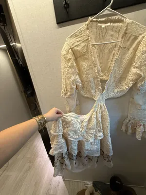 Love Shack Fancy Lace Dress thumbnail 6