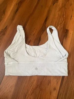 White Lululemon Sports Bra thumbnail 2