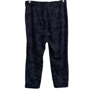 Lululemon On the Fly 7/8 Pant Camo Black Gray Size 12 Pockets Athleisure‎ thumbnail 2