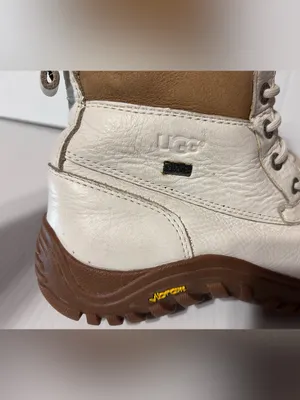 UGG SN 3235 shearling winter snow lace up boots women size 7 thumbnail 8