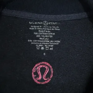 Lululemon Cotton Blend Zip Jacket Elbow Patch Women's 6 Pink Logo Y2K‎ thumbnail 6