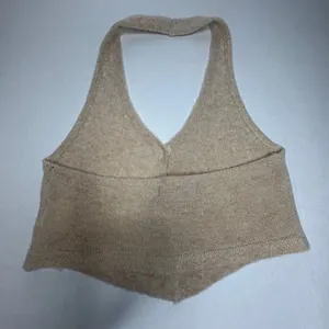VRG GRL Halter Top Knit‎ Sweater Vest Button Front Sleeveless XS thumbnail 6