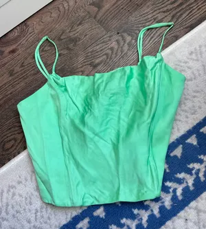 Green ZARA Top thumbnail 1