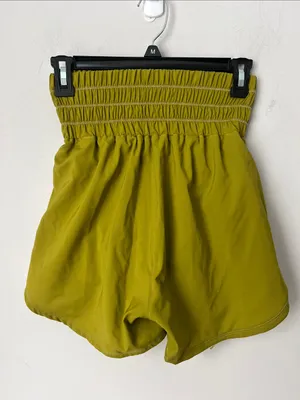 Nike Olive Green High-Waist Running Shorts NWT Sz XS 🟢 thumbnail 3