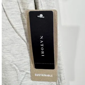 Natori Feathers Essentials Pajama Set Light Heather Grey Sustainable Size S thumbnail 3