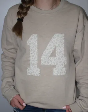 14 crewneck Tan Size M thumbnail 2