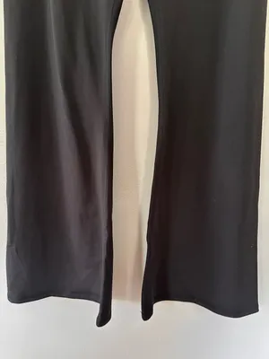 NWT Fabletics Oasis PureLuxe Kick Flare Leggings Black 3X Short thumbnail 3