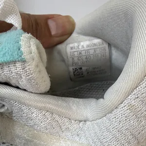 adidas Women's White Sneakers with Teal Accents thumbnail 7