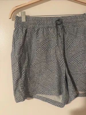 Orvis Women's Gray Patterned Drawstring Shorts thumbnail 3
