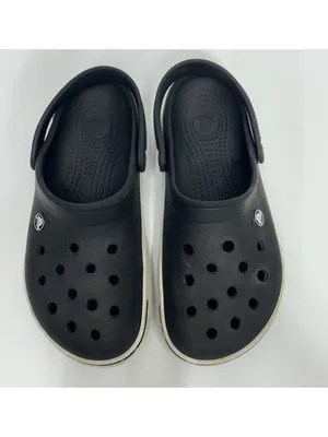 Crocs Classic Crocband Clog Women’s Size 9 Men’s 7 Black thumbnail 2