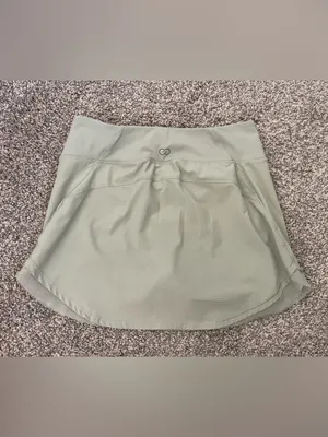 Women’s CALIA Tulip Hem Athletic Skort Light Green Size M thumbnail 4