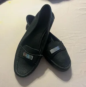 Calvin Klein black leather loafer thumbnail 1