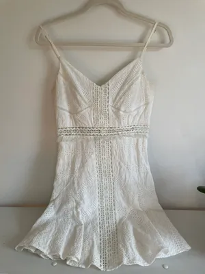 American Threads White Dress thumbnail 1