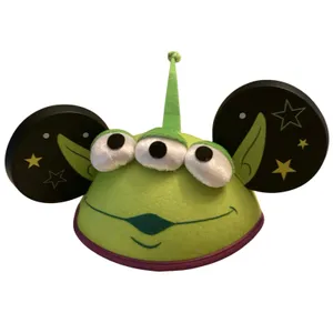 NWOT Disney Parks Exclusive Toy Story Green Alien Mickey Mouse Ear Hat thumbnail 1