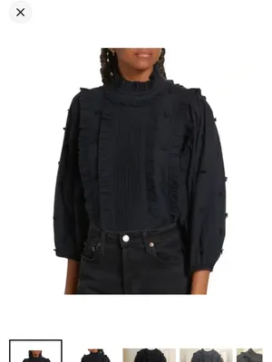 Farm Rio 3D Flower Blouse thumbnail 2