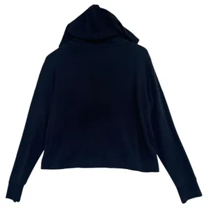 Beyond Yoga Hoodie Womens Medium Black Cropped Pullover Sweatshirt Modal USA thumbnail 2