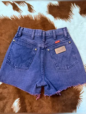 Vintage Wrangler Purple Cutt Offs Shorts thumbnail 2