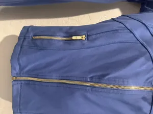 Lululemon Blue Full Zip Athletic Track Jacket Women's thumbnail 2