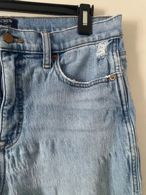 J. Crew Classic Vintage Light Blue High-Rise Women's Jeans thumbnail 4