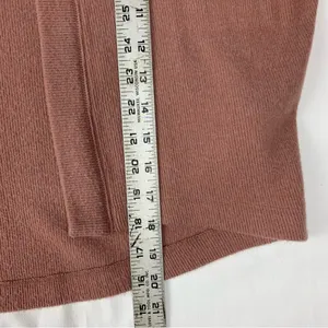 Abercrombie & Fitch women's small soft cozy tan sweater open cardigan brown casu thumbnail 9